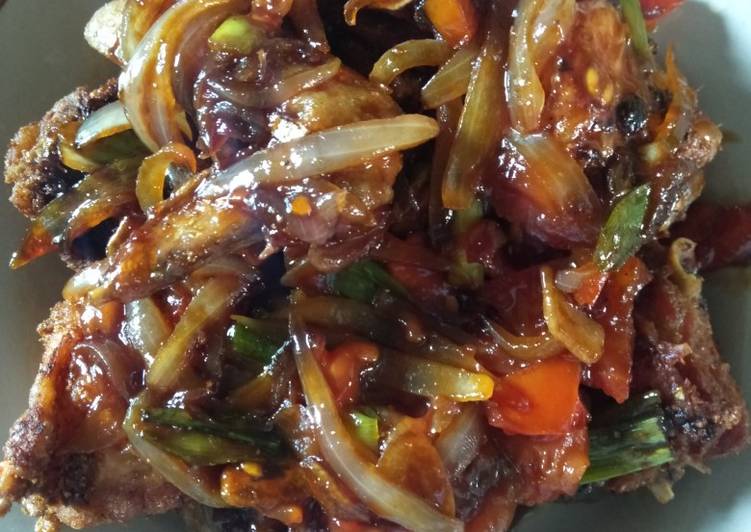 Cara memasak Ayam Bumbu Iris, Lezat Sekali