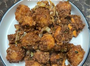 Gambar Lontong Goreng