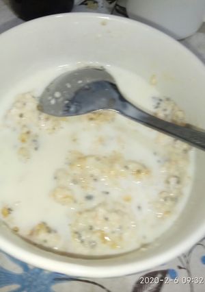 Foto resep Sarapan simpel oat gandum