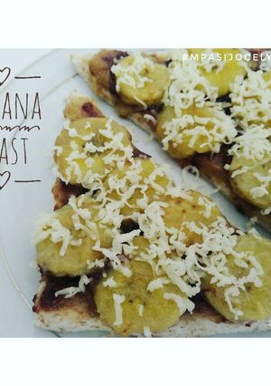 Foto resep Resep MPASI 10m+ - Banana Toast (Roti Tawar)