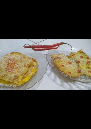 Foto resep Pangsit tutup telor keju
