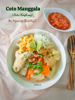 Foto resep Coto Manggala (Soto Singkong)