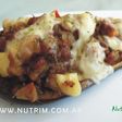 Berenjenas rellenas con Carne y Vegetales