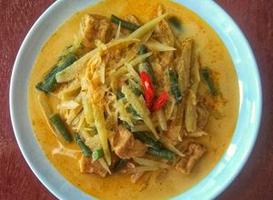 Foto resep Lodeh Pepaya Muda