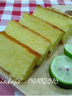 Foto resep Bolu jadul lemon polos