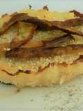 Tartelette de cerfeuil tubéreux et ses chips de pelures
