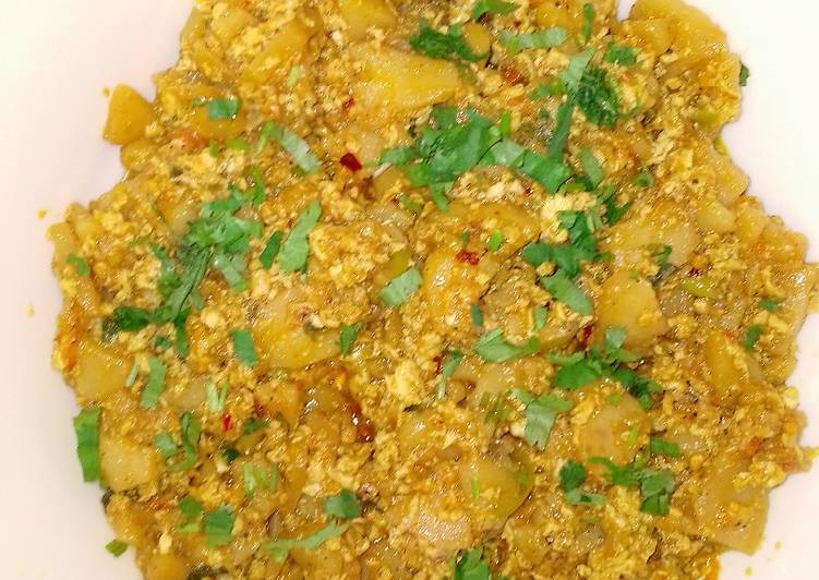 Recipe of Speedy Anday Aloo Ki bhujia