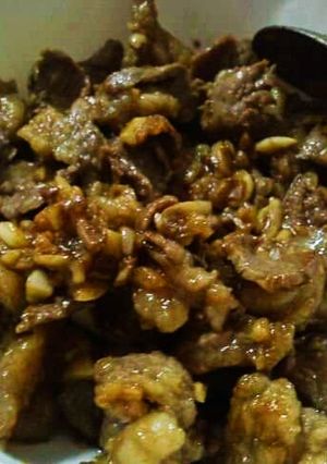 A picture of Beef Tapa (Tapsilog).