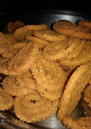 A picture of Chakli.
