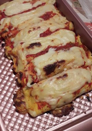 Una foto de Canelones con todo 😜