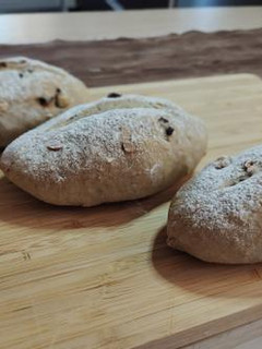 A picture of 💗Sugar-Free Low-Oil Rye Nut Bread with One-Time Fermentation.