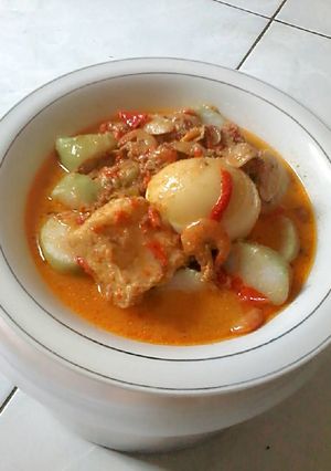 Foto resep Lontong Petis