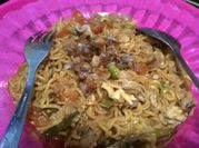 Gambar indomie goreng nyemek