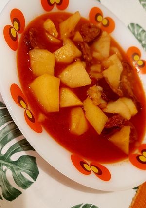 Paprikás krumpli recept fotója