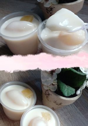 Foto resep Puding susu longan