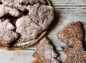 Foto di Biscotti con farina integrale, miele e gocce di cioccolato