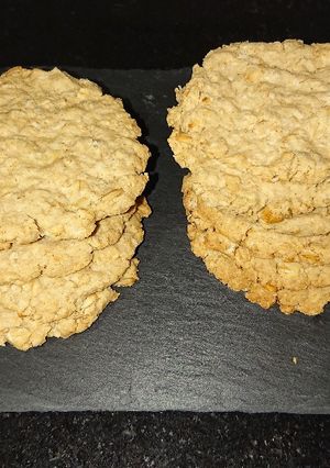 Una foto de Galletas de Avena crujientes