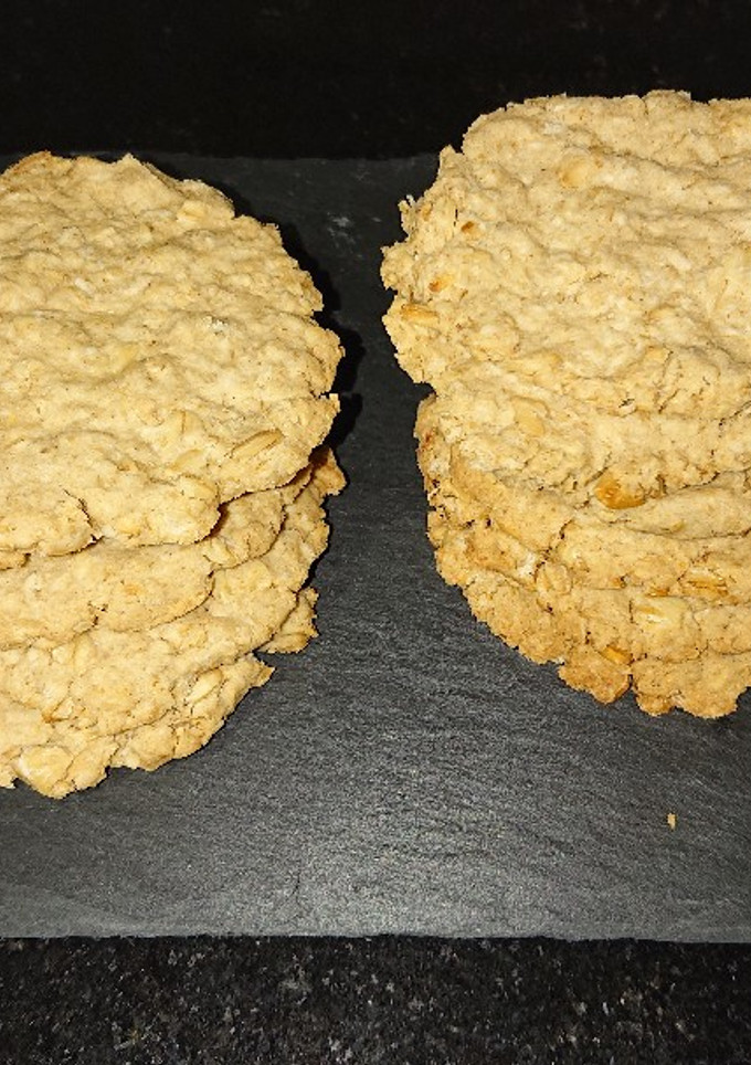 Una foto de Galletas de Avena crujientes