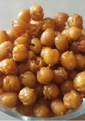 Une photo de Pois chiches grillés