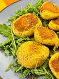 Polpette di tofu alle olive e capperi