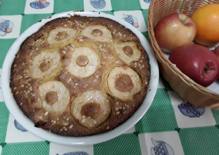 Bizcocho con manzana