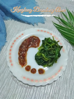 Foto resep Kangkung Brambang Asem