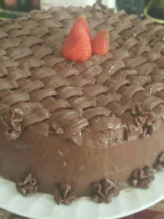 صورة لوصفة تورتة الشوكلاتة