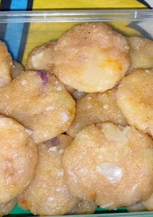 Foto resep Perkedel kentang daging ayam (BB BOOSTER)
