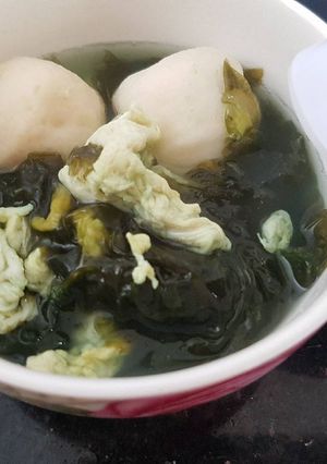 Foto resep Sop Rumput laut