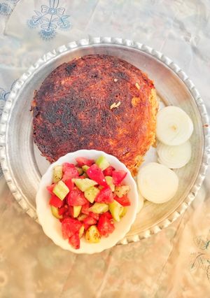 عکسی از دستور دمی گوجه