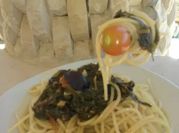 A picture of tomato bouillon cube