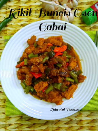Cara Memasak Kikil Buncis Oseng Cabai Praktis