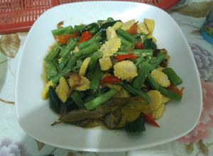 Foto resep Oseng Buncis Jagung Muda (Soleng)