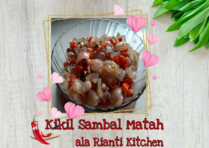 Kikil sambal matah - ala Rianti Kitchen