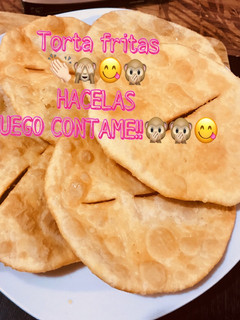 Una foto de Torta fritas súper fáciles!!!