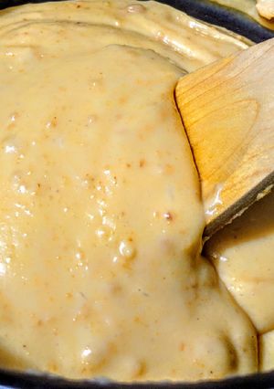 Una foto de CREMA🥜Pastelera con Maní...!