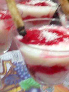 صورة لوصفة رز باللبن بالجيلي