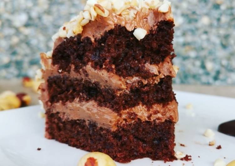 Tarta de chocolate muy fácil