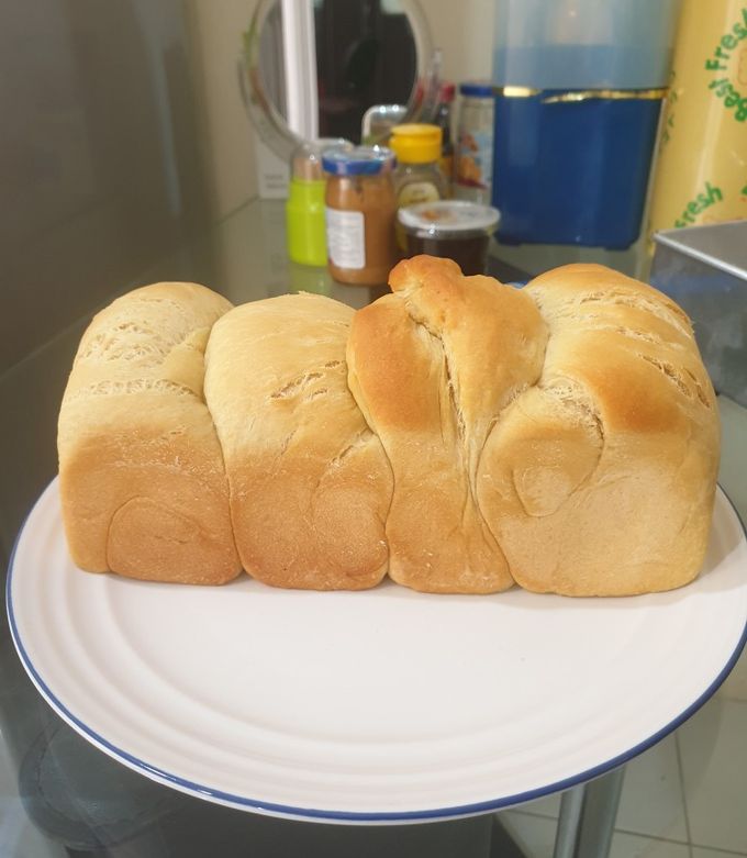 Foto resep Roti tawar tanpa oven tanpa telur