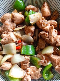 Foto resep Ayam tumis paprika