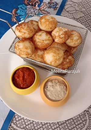 दाल चावल के अप्पे रेसिपी मुख्य फोटो