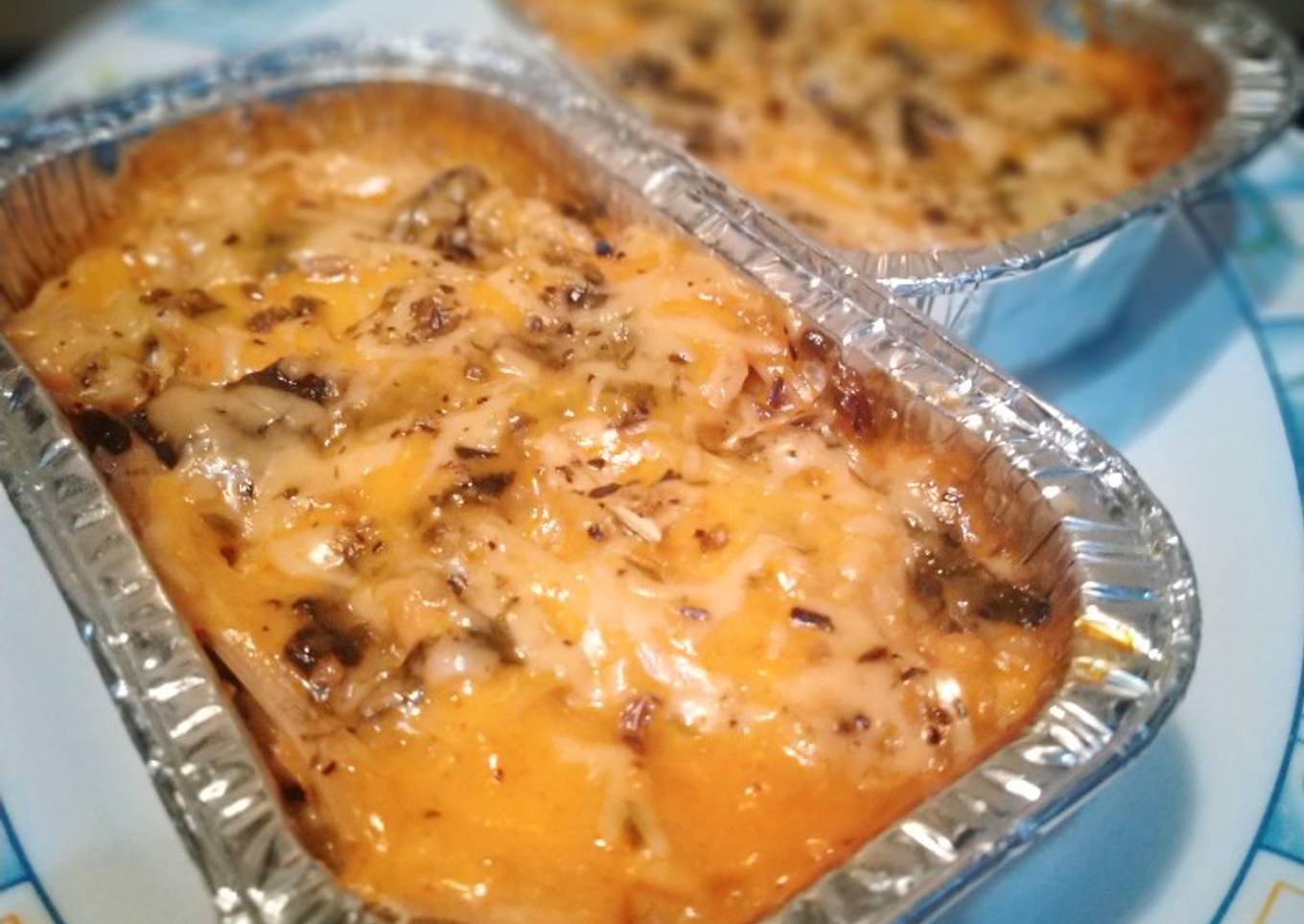 Salmon Mentai & Beef Bake