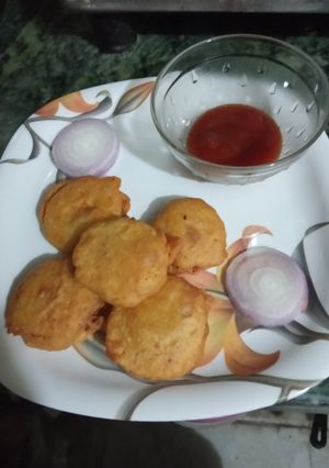 A picture of Onion pakora.