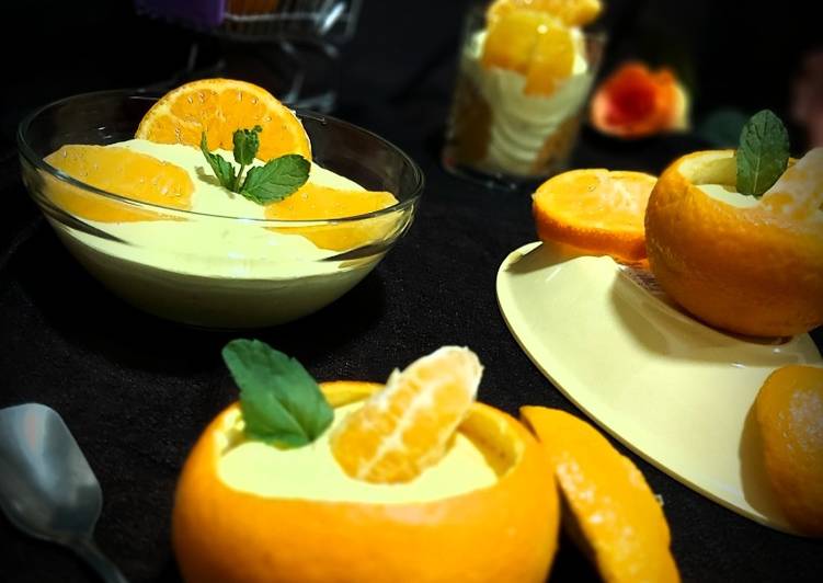 Easiest Way to Make Perfect Orange Creamy Dessert