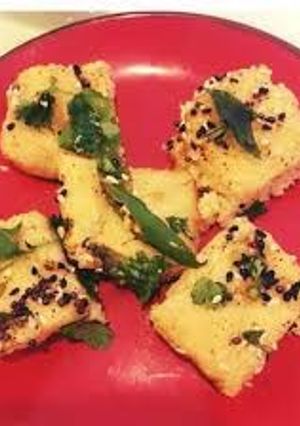 A picture of Oats Dhokla.