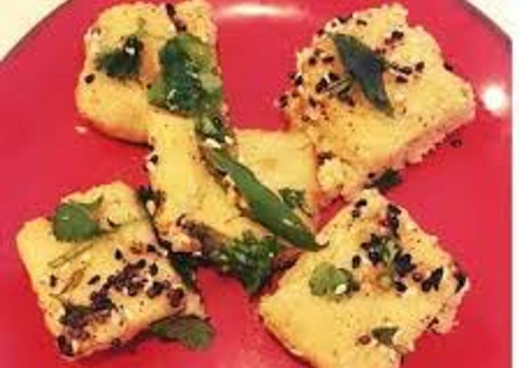 Recipe of Yummy Oats Dhokla