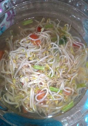 Foto resep Sayur toge bening seger
