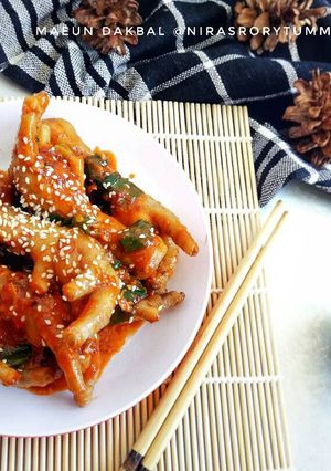 Foto resep Maeun dakbal (ceker pedas ala korea)