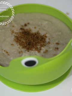 Foto resep - Mpasi - Bubur beras coklat Organik Dan bubuk tempe 6months+