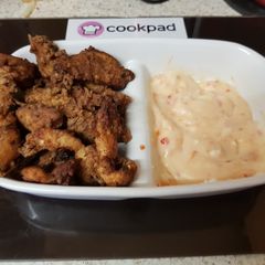 My Chinese 5 Spice & Chilli deepfried chicken. 😉 A picture of My Chinese 5 Spice & Chilli deepfried chicken. 😉.